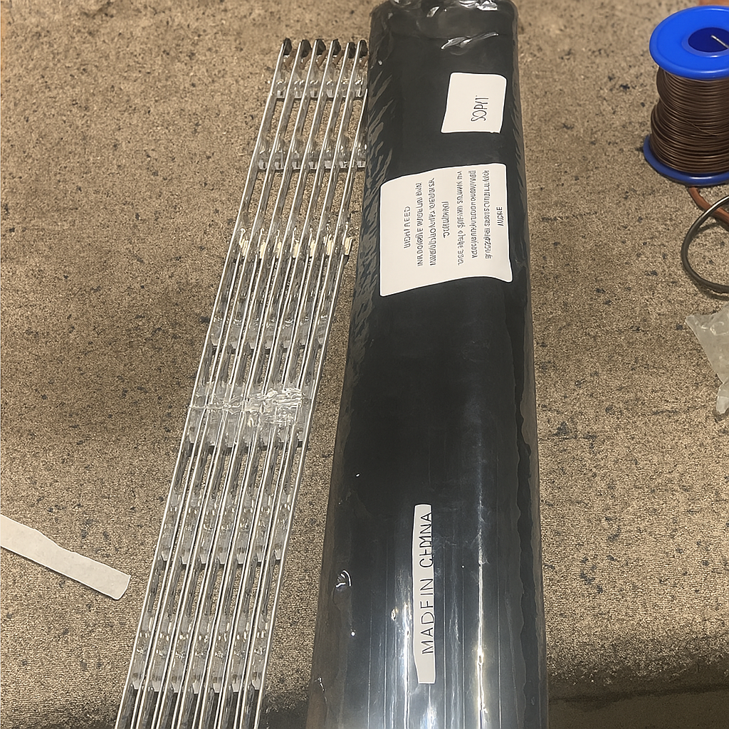 Barras de LED com embalagem